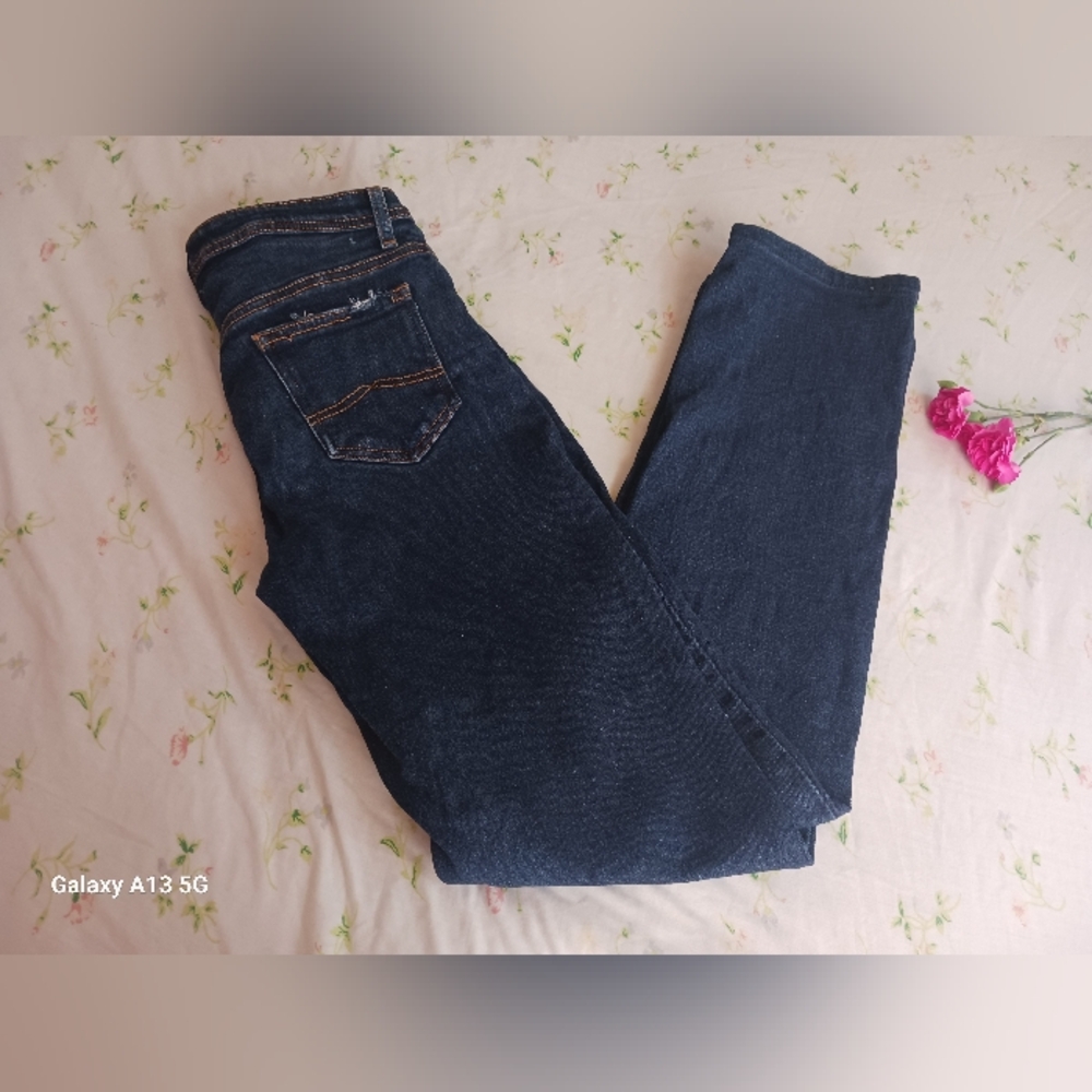 girl's straight bongo pants size:3 blue color